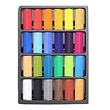 Artway - Set mit weichen Pastellkreiden zum Zeichnen - 24 Farben - 1 Stück