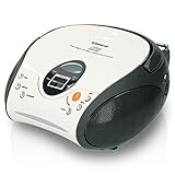 LENCO UKW-Radio m.CD Stereo,weiß SCD-24 White