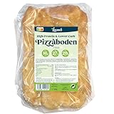 Locawo High Protein & Low Carb Pizza Boden | Pizza Basis | 71% weniger Kohlenhydrate | Doppelte Proteine | 89% weniger Fett | Voller Weizengeschmack | Vegan