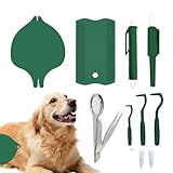 Rrlihjgu Zeckenentfernungswerkzeug | Flohentfernungsset für Haustiere, tragbares Set zum Entfernen von Zecken und Flöhen zu Hause, Reisen und Häusern mit mehreren Haustieren