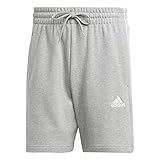 adidas Herren Essentials French Terry Shorts, Medium Grey Heather, L