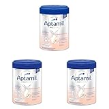 Aptamil Profutura DUOAdvance PRE – Anfangsmilch von Geburt an, Mit DHA, Nur Laktose, Ohne Palmöl, Babynahrung, Milchpulver, 1x 800 g (Packung mit 3)