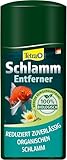 Tetra Pond Schlammentferner - reduziert Schlamm in Gartenteichen, wirkt rein biologisch, 500 ml Flasche