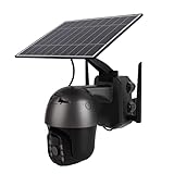 Kabellose Solar-Sicherheitsüberwachungskamera, Kabellose 2K-Super-Hd-Kamerat Solarbetrieb Und 4G-Transport, 120°-Überwachung, Ip65-Wasserdicht, Für Hof, Zuhause