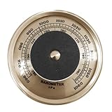 Barometer für zu Hause, 70mm Hochpräzises Analog Barometer zur Messung von Druckänderungen