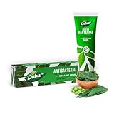 Dabur Bio-Zahnpasta mit Neem 100 ml – Frischer Atem und Kariesschutz, Zahncreme stärkt das Zahnfleisch, reduziert Empfindlichkeit, für tägliche Mundpflege