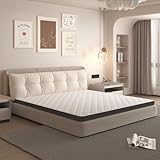 dowowdo 140x200 cm Matratze 7 Zonen H3, 7 cm Höhe - Ergonomische Gästematratze mit punktelastischer Körperanpassung, ÖKO-TEX, platzsparend & komprimiert geliefert