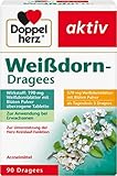 Doppelherz Weißdorn – Arzneimittel traditionell angewendet zur Unterstützung der Herz-Kreislauf-Funktion – 2er Pack (2 x 90 überzogene Tabletten)