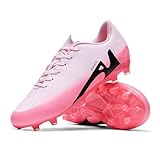 KUUK Herren Damen Fußballschuhe Jugendliche Fussballschuhe Kunstrasen Hallenschuhe Fussball Turf Indoor Outdoor AG FG TF Wettkampf Trainingsschuhe Unisex (DE 2286 Fen AG 41)