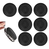 6 Stück Kopfhörer Schaumstoff Ohrpolster 55mm Polster Ersatz Schaumstoff Schutz für Kopfhörer überzug Schutz Polster Ohrhörer Pad, Ersatz Ohrpolster Schaum Ohrkissen, Schwarz