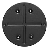 Runde wetterbeständige Terrassenheizungen, Zubehör, Kunststoff, Schutzschild für Gartenheizungen, einfache Installation, wetterfeste Abdeckung für Außenöfen