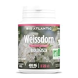 Bio Weissdorn 1200 mg pro Tag - Hawthorn - 120 tabletten | Premium Naturprodukt & Rein pflanzlich