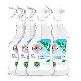 Sagrotan Desinfektionsreiniger – Desinfektionsmittel für die tägliche, sanfte Reinigung – 4 x 500 ml Desinfektionsspray für Flächen