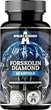 Forskolin Diamond 50 mg, Premium Coleus Forskohlii Extrakt (95% reines Forskolin), 60 vegane Kapseln, 2 Monate Vorrat, Körperfettreduktion Supplement - von Apollo's Hegemony