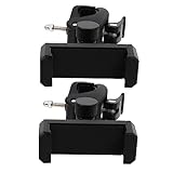 Holibanna 2 Stück Multifunktionale Kamera Fahrrad Lenkerhalterung mit Drehbar Kompakt für Smartphones und Kameras für Reisen und Aufnahmen Verschiedenen Winkeln