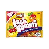 nimm2 Lachgummi – 1 x 376g Maxi Pack – Fruchtgummi mit Fruchtsaft und Vitaminen
