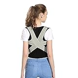ANIFM Rückenhaltungskorrektur, Therapie-Korsett, Wirbelsäulenstützgürtel, Lendenwirbelsäule, Rückenhaltungskorrektur, Bandage für Männer und Frauen (Farbe, Größe: XXX-Large), Haltungskorrektur