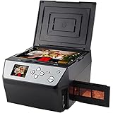 XNZJHPP Filmscanner, Diascanner, Konvertieren von Farbe und S/W 35 mm, unterstützt USB-Ausgänge 110Negativdias von Film/Foto/Dokument/Visitenkarte in JPEG-Digitalfotos