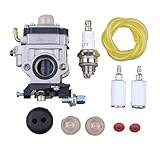 Vergaser-Kit for 43cc 47cc 49cc 50cc 52cc CG430 CG520 BC430 BC520 40-5 2-Takt-Motor Heckenscheren Freischneider