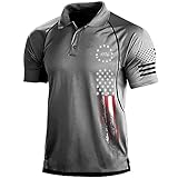 T-Shirt Herren Angebote Sale Poloshirts Herren Kurzarm Atmungsaktives Schnelltrocknend Poloshirts Tshirt Herren Mode Lose Umlegekragen Knopfleiste T-Shirts Sommer Casual Mode to Black Week Angebote