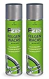 ILODA 2X 400ml Dr. Wack P21S Felgen-Wachs, Felgenversiegelung, Felgen versiegeln, Felgenschutz, Schutz vor Bremsabrieb, Staub usw, mit Farbauffrischung und strahlenden Hochglanz