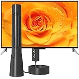 DVBT2 Antenne Wavemax Festberg Hitenna TV Antennes, Rewave Antenna 2025,Antenne für den Innenbereich, mit starkem Signal, Smart-TV-Antennen für den Außenbereich 30dBi (HD01-EU10)