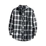 Flannel Shirt Men's Long Sleeve Checked Regular Fit Dfdean Shirt Lumberjack Shirt Checked Shirt 100% Cotton Black Green Blue S M L Xl Xxl 3xl 4xl 5xl Lang Langarm Warm Fischerhemd Bügelfrei