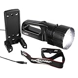 ANSMANN Arbeitsleuchte LED Future HS1000FR mit 5 W & 330 Lumen inkl. integriertem Li-Ion Akku und Ladestation - LED Handlampe ideal als Werkstattlampe Arbeitslampe Handleuchte Taschenlampe