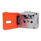 Kassette zu MP3 Konverter, Tragbarer USB C Kassettenspieler Kassettenrekorder mit Eingebautem Mikrofon und Kopfhöreranschluss, Digitaler Audiokonverter, Schneller Vor und