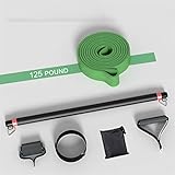 Ganzkörpertraining, elastisches Fitnessband, Widerstandsband, Trainingsgerät und Fitness-Übungsstäbe, Gewichtheben (Farbe: E, Größe: 1) (E 1)