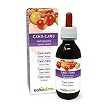 Camu-Camu (Myrciaria dubia) Früchte Alkoholfreier Urtinktur Naturalma - Reich an Vitamin C - Flüssig-Extrakt Tropfen 120 ml - Nahrungsergänzungsmittel - Veganer