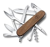 Victorinox Schweizer Taschenmesser Huntsman, Multitool, Swiss Army Knife mit 13 Funktionen, Klinge, Korkenzieher, Dosenöffner