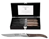 Laguiole Style de Vie Steakmesser Luxury Line, 6-teilig, Gemischtes Holz