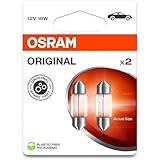 OSRAM ORIGINAL LINE 12V, Festoon, Doppelblister (2 Lampen), white