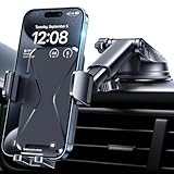 BIPOPIBO Handyhalterung Auto [Super Saugnapf] Handy Halterung Auto Universal Handyhalter Auto 360° Drehbar kfz Handyhalterung Armaturenbrett Handy Halter Auto für iPhone Android Smartphone