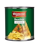 DIAMOND Bambusscheiben, eingelegtes Asia Gemüse im Glas, geeignet für Wok-Gerichte, low carb - 1 x 2,84 kg