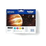 Brother LC1240 - Tintenpatrone schwarz/dreifarbig 0.6K LC1240VALBP