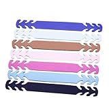 FRCOLOR 10 Stück Masken Tragehilfe mit Verstellbarer Verlängerung Ohrenschutz Haken für Zufällige Farben und Komfortabel Zufällige Farbe