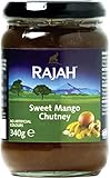 Rajah Mango Chutney – mild, fruchtig-süß, leicht scharf – Ideal zum Würzen von Fleisch, Fisch, Käse oder als Dip