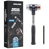 HALDER - Aktionsbox KFZ, SIMPLEX-Schonhammer D40, Kupfer/Weichmetall plus Durchschlag | 3749s001