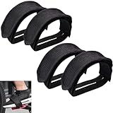 COZERI 2 Paar Anti-Slip Fahrrad Pedale Gürtel Fahrrad Fixed Gear Radfahren Pedal Bands Füße Set für Mountainbike, Fixed Gear Pedale