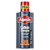 Alpecin Coffein-Shampoo C1, 1 x 375 ml - Haarwachstum stimulierendes Haarshampoo gegen erblich bedingten Haarausfall bei Männern - zur Verbesserung des Haarwachstums