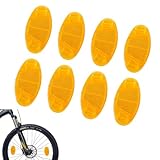 8 Stück Speichenreflektoren Fahrrad Kinder, Katzenaugen Fahrrad Kinder, Fahrrad Reflektoren Set, Fahrrad Reflektoren Speichen, Fürs Rennrad MTB Trekking Bike
