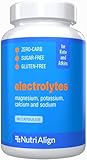 Nutri-Align Keto Elektrolyte | 90 Elektrolytkapseln | Natrium Kalium Magnesium Elektrolytes | Elektrolyte ohne Zucker, 300mg Magnesiumcitrat, 297mg Kalium & 100mg Calcium & Natrium