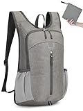 Arvano Faltbarer Rucksack Leichtgewichtiger Rucksack 10L Kleiner Wanderrucksack für Männer Frauen, Mini Rucksack Packbar für Wandern Radfahren Reisen Outdoor Daypack