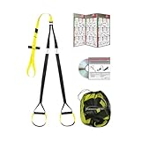 Variosling Original Sling Trainer Modell 2025 Schlingentrainer mit DVD Übungs-Poster + Sicherheitshinweise für Ganzkörpertraining