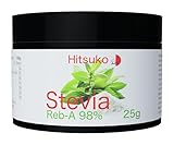 Ultra-konzentriertes Stevia-Pulver (25g) | 98% Reba-98 Pur | 470x süßer als Zucker