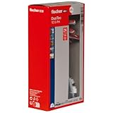 fischer DuoTec 10 S PH, Kippdübel mit Panheadschraube, 2-Komponenten-Dübel, Hohlraumdübel zur Befestigung in Gipskarton-, Gipsfaser-, Holz- & Stahlplatten uvm., 10 Dübel + 10 Schrauben