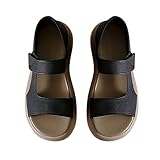 Generisch Trekkingsandalen Damen Freizeit Glitzer Elegant Boho Bequem Breite Offener Sommerschuhe Sandalette Atmungsaktive Keil Strandurlaub Trekkingsandalen Damen