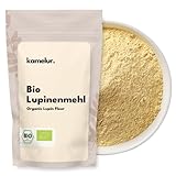 Kamelur Bio Lupinenmehl (1kg) Mehl aus getoasteten Bio Lupinen ohne jegliche Zusätze